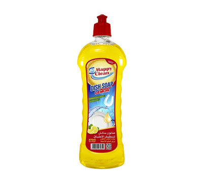 Happy Clean Lemon Dish Soap - 675 ml