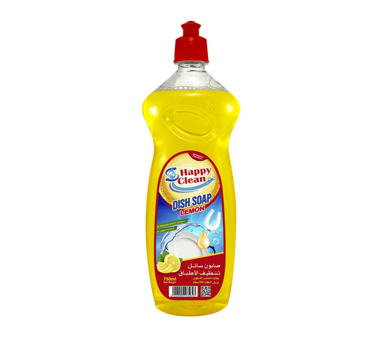 Happy Clean Lemon Dish Soap - 750 ml